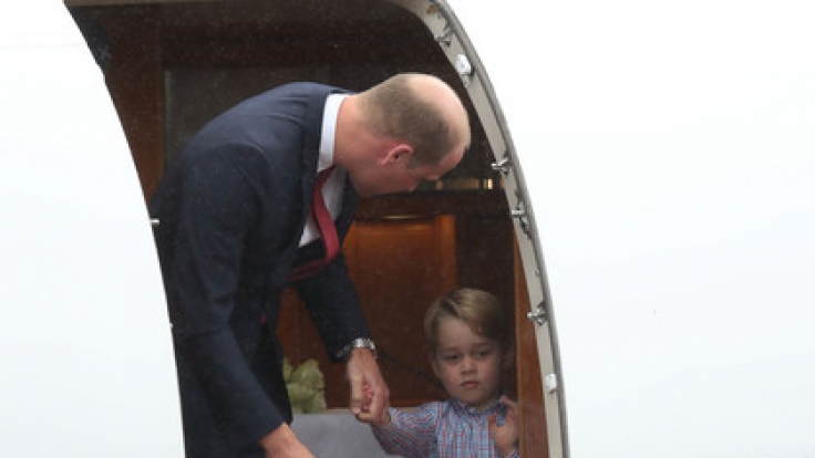 Prinz George hat offenbar so gar keinen Bock auf Menschen.
