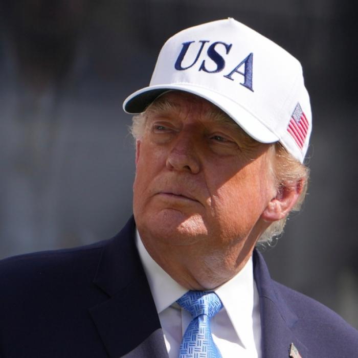 US-Präsident vergisst sich vor der Kamera - plötzlich platzte es aus ihm heraus