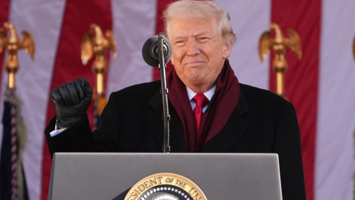 Donald Trump nutzte seine Veterans-Day-Ansprache f&uuml;r scharfe Attacken. (Foto)