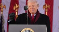 Donald Trump nutzte seine Veterans-Day-Ansprache für scharfe Attacken.