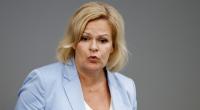 Bundesinnenministerin und Hessens SPD-Spitzenkandidatin Nancy Faeser fuhr jetzt in einer Umfrage kurz vor der Landtagswahl miese Werte ein.