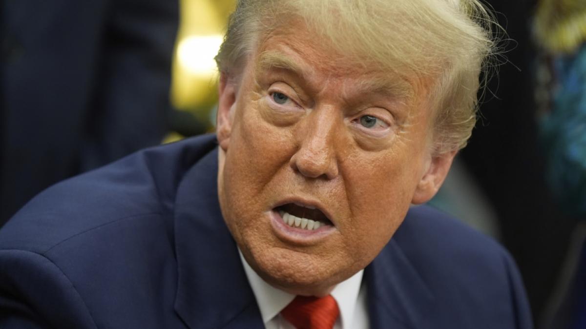 Donald Trump hat seinen eigenen Parteimitgliedern unmissverst&auml;ndlich gedroht. (Foto)