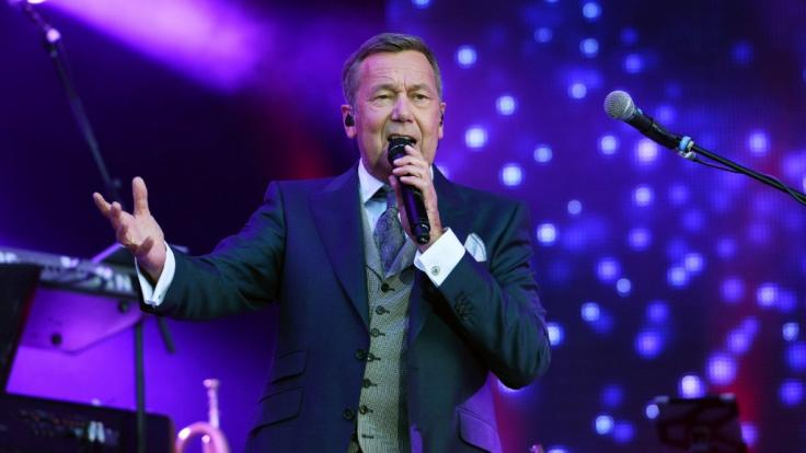 Roland Kaiser bei einem Konzert der