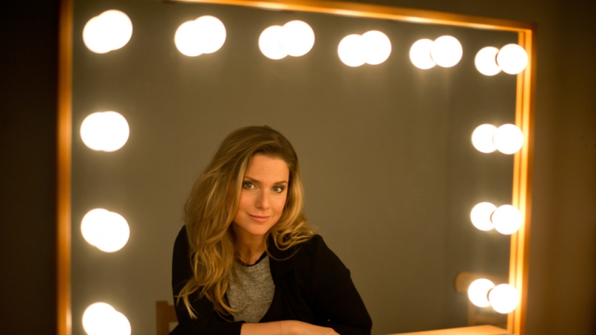 Jeanette Biedermann liebt&nbsp;effektvolle Auftritte (Foto)