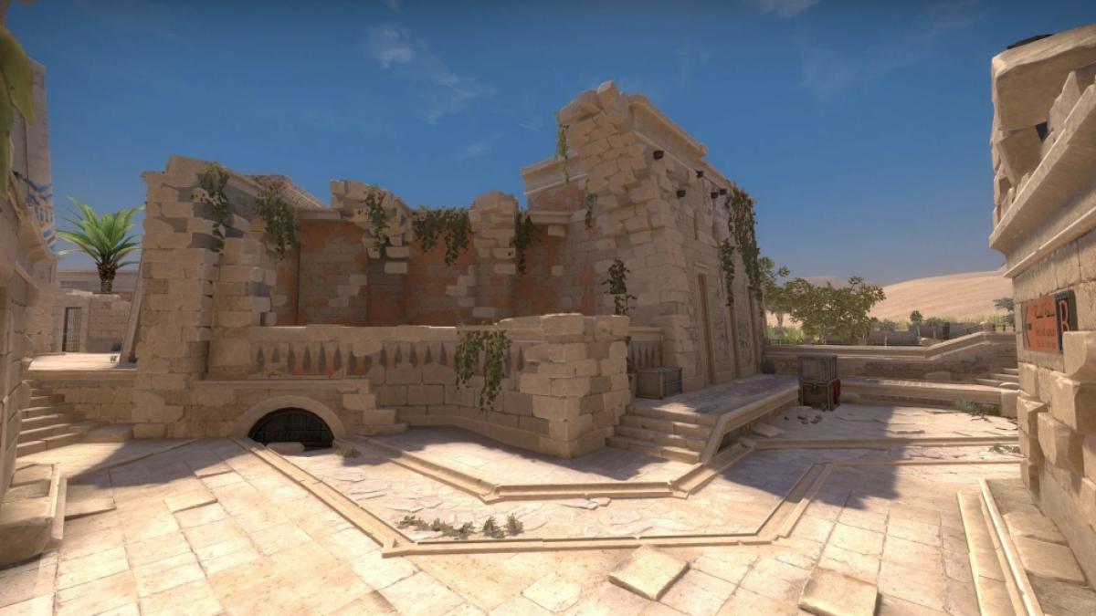 Die CS:GO-Karte Anubis spielt in einem &auml;gyptischen Tempelkomplex und bietet den Spielern viele taktische M&ouml;glichkeiten. (Foto)