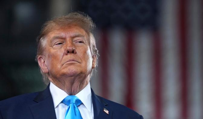 Donald Trump gedemütigt