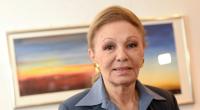 Die Schah-Witwe und ehemalige Kaiserin von Persien, Farah Diba Pahlavi