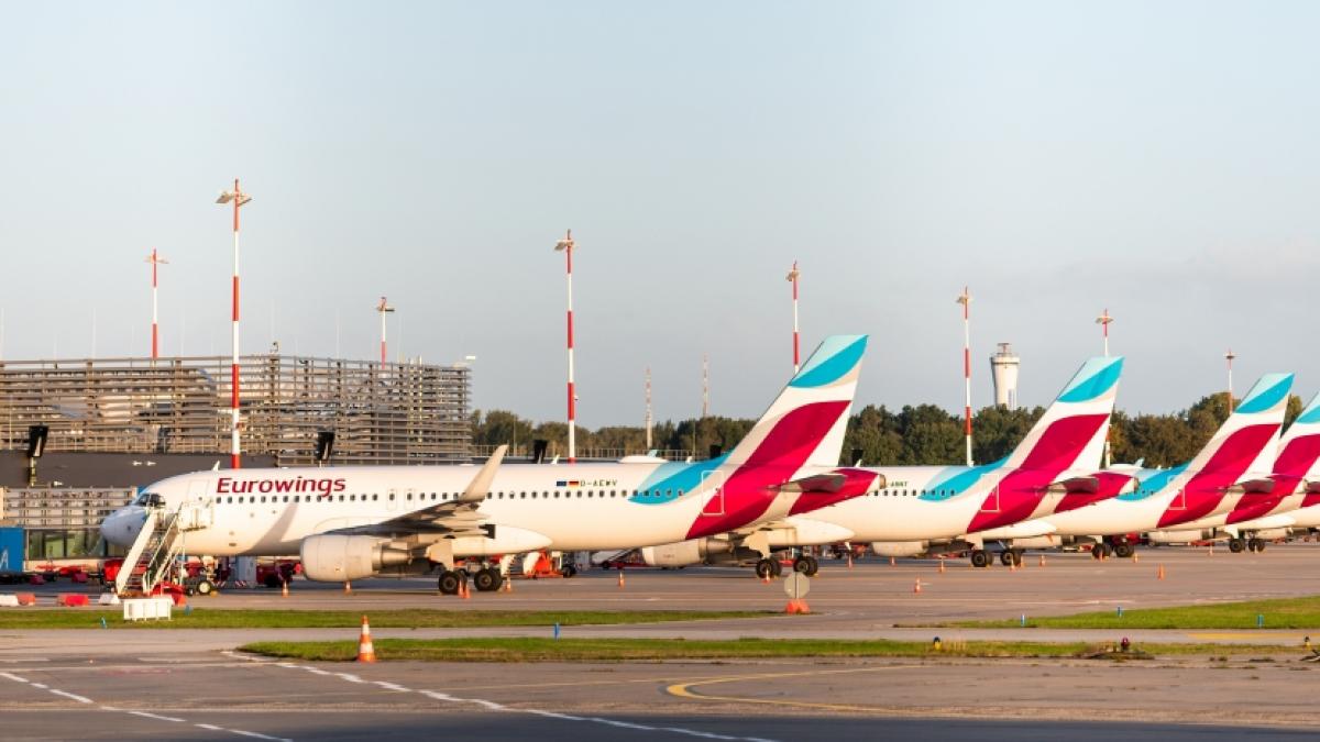 Bei Eurowings wird ab Montag f&uuml;r drei Tage gestreikt. (Foto)