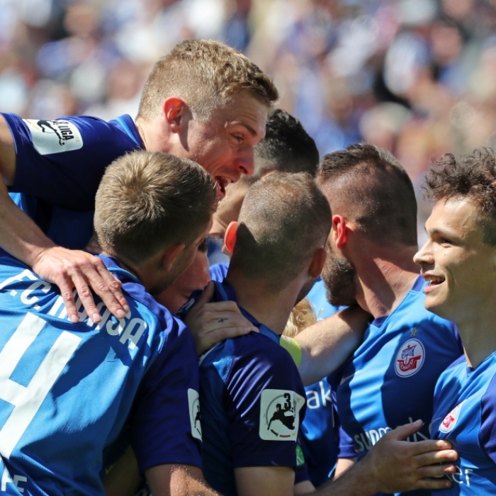 Sieg für F.C. Hansa Rostock! 1. FC Nürnberg kann  nicht siegen