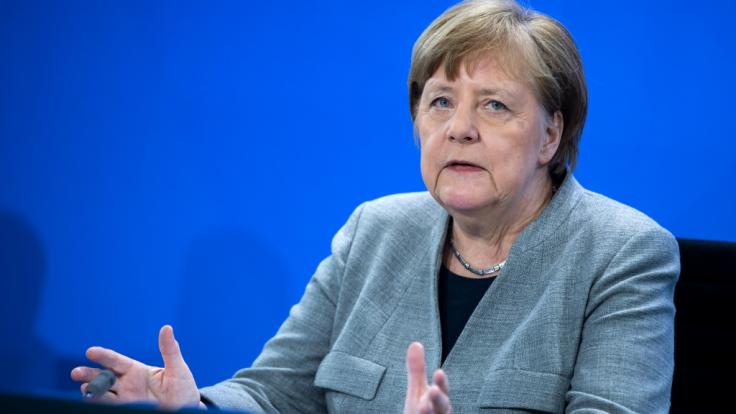 Bundeskanzlerin Angela Merkel hat sich am 20. April nach der Sitzung des Corona-Kabinetts geäußert.