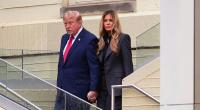 Trump bei seiner UN-Ankunft eiskalt verspottet – Melania grinst.