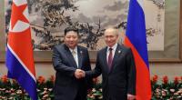 Kim Jong-un und Wladimir Putin festigen ihre Zusammenarbeit.