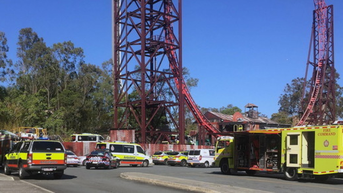 Nach dem tragischen Ungl&uuml;ck im Freizeitpark Dreamworld in Australien, bei dem vier Menschen in einer Wildwasserbahn ums Leben kamen, soll das Fahrgesch&auml;ft abgerissen werden. (Foto)