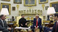 Donald Trump mit angeschwollenen Knöcheln
