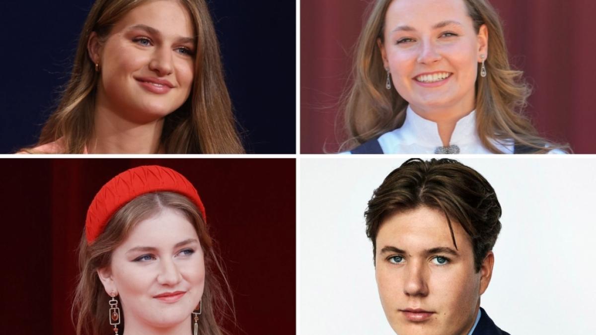 Europas junge Royals. darunter Spaniens Kronprinzessin Leonor, Kronprinzessin Ingrid Alexandra von Norwegen, die belgische Kronprinzessin Elisabeth und D&auml;nemark Kronprinz Christian, stehen bereits in den Startl&ouml;chern. (Foto)