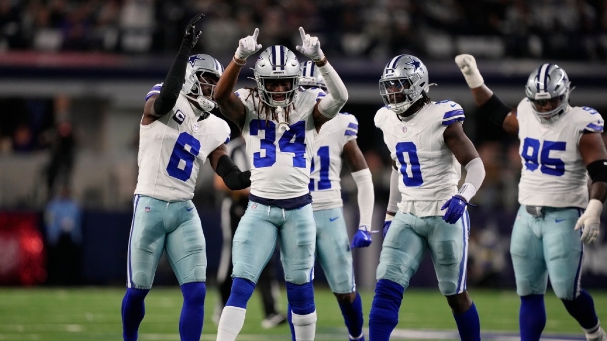 Die Spieler der Cowboys feiern, am 14.12.2025. (Symbolbild) (Foto)