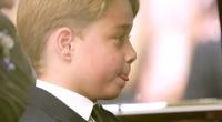 Seine Zunge hatte Prinz George nicht immer unter Kontrolle.