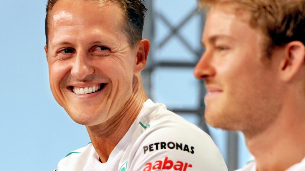 Nico Rosberg hat sich &uuml;ber seine gemeinsame Zeit mit Michael Schumacher ge&auml;u&szlig;ert. (Foto)