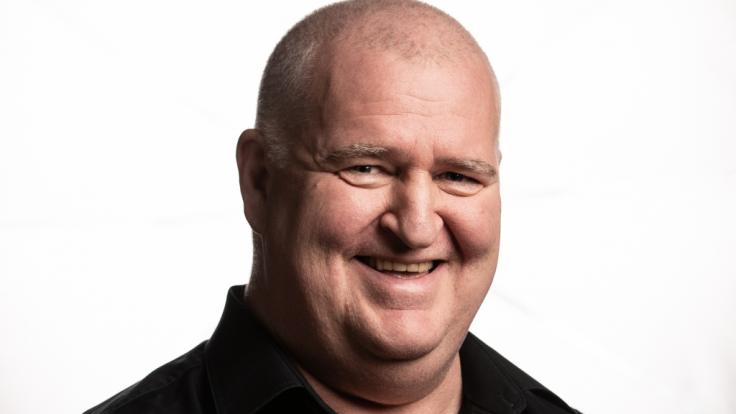 Markus Maria Profitlich im Jahr 2020 während der Tour mit seinem Programm "Schwer verrückt!".