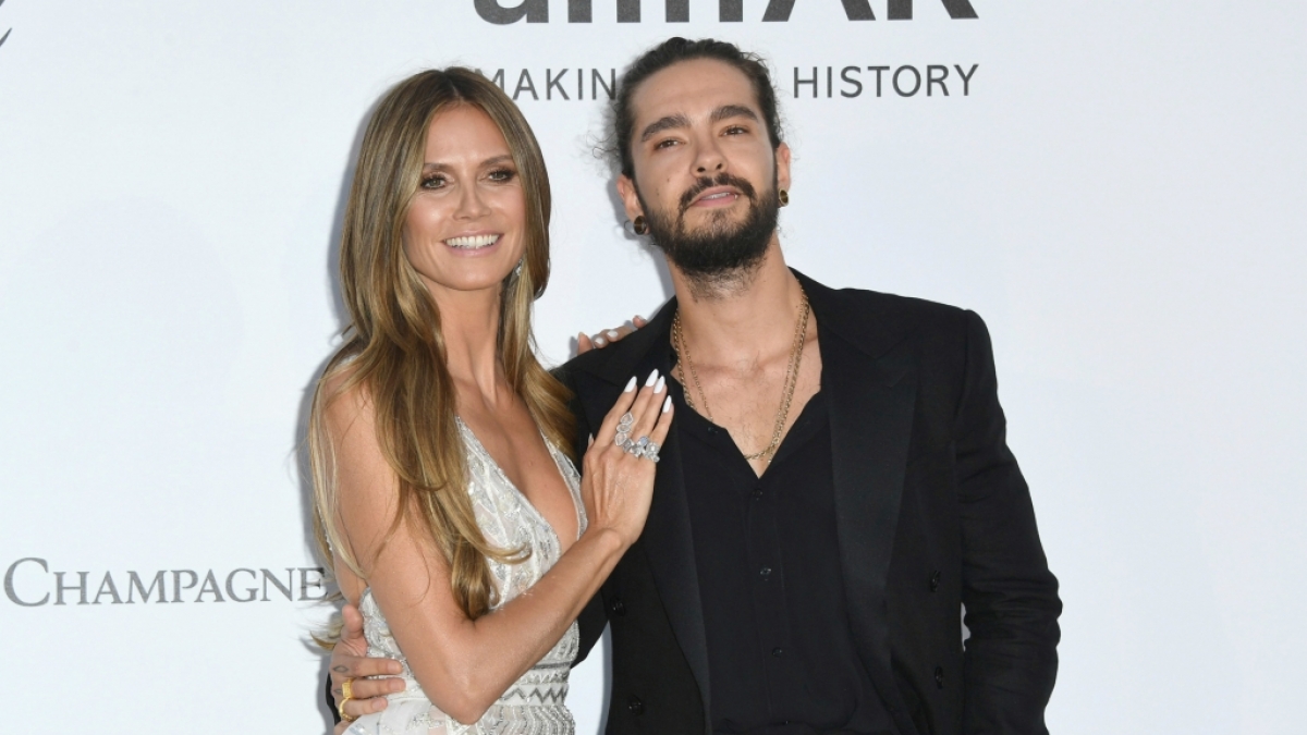 Heidi Klum und ihr Freund Tom Kaulitz sind auch bei "Gute Zeiten, schlechte Zeiten" Gespr&auml;chsthema Nummer eins. (Foto)