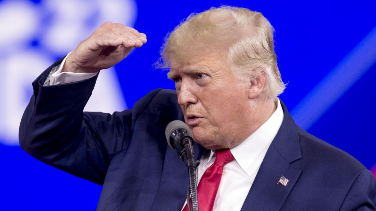 Donald Trump sieht die Schuld am Ukraine-Krieg bei Joe Biden. (Foto)