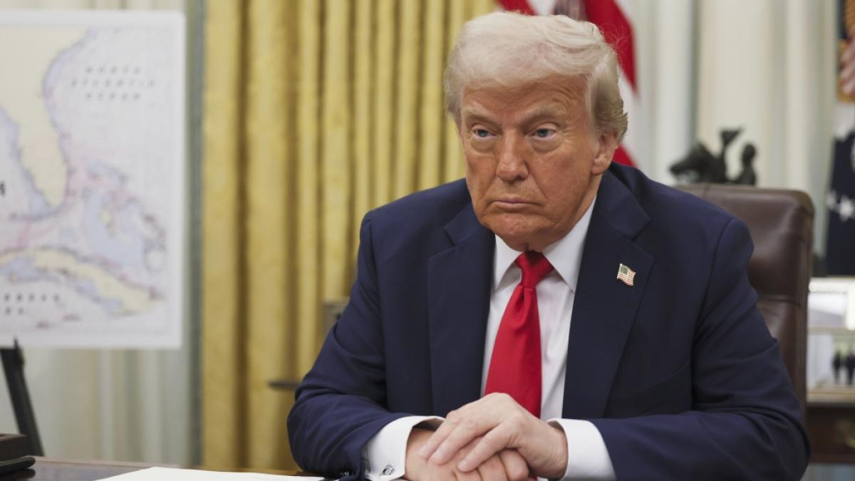 Donald Trump ver&auml;ngstigt mit seiner Politik Anleger. (Foto)