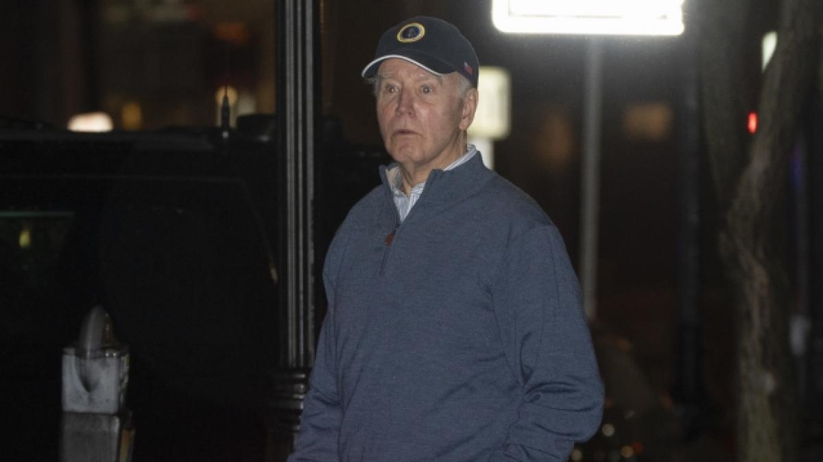 Joe Biden erlebte den Schock-Crash hautnah mit. (Foto)