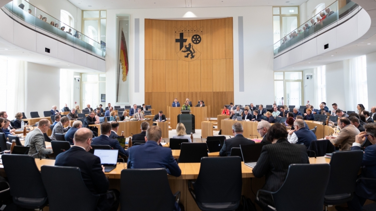 Im Landtag von Rheinland-Pfalz wurde namentlich abgestimmt (Symbolbild). (Foto)