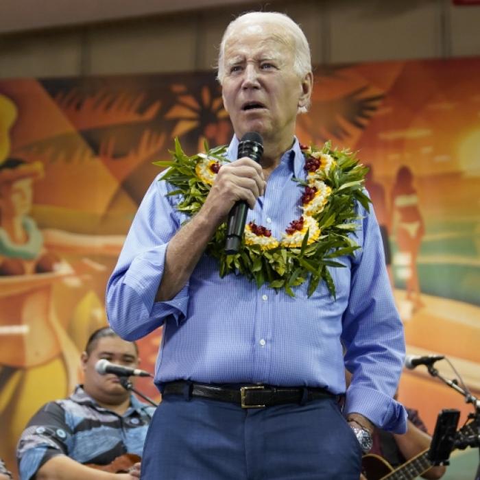 US-Präsident schockt mit Peinlich-Auftritt nach Flammen-Katastrophe auf Hawaii