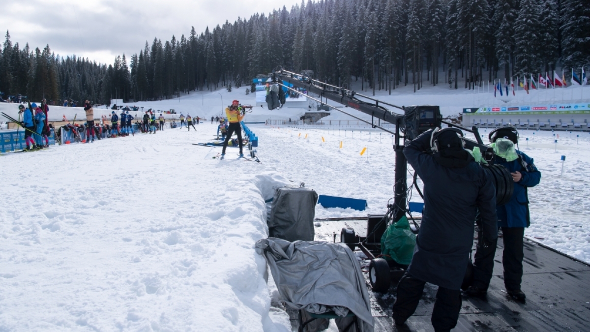 Wintersport im Fernsehen: Das sind die aktuellen TV-Highlights. (Foto)