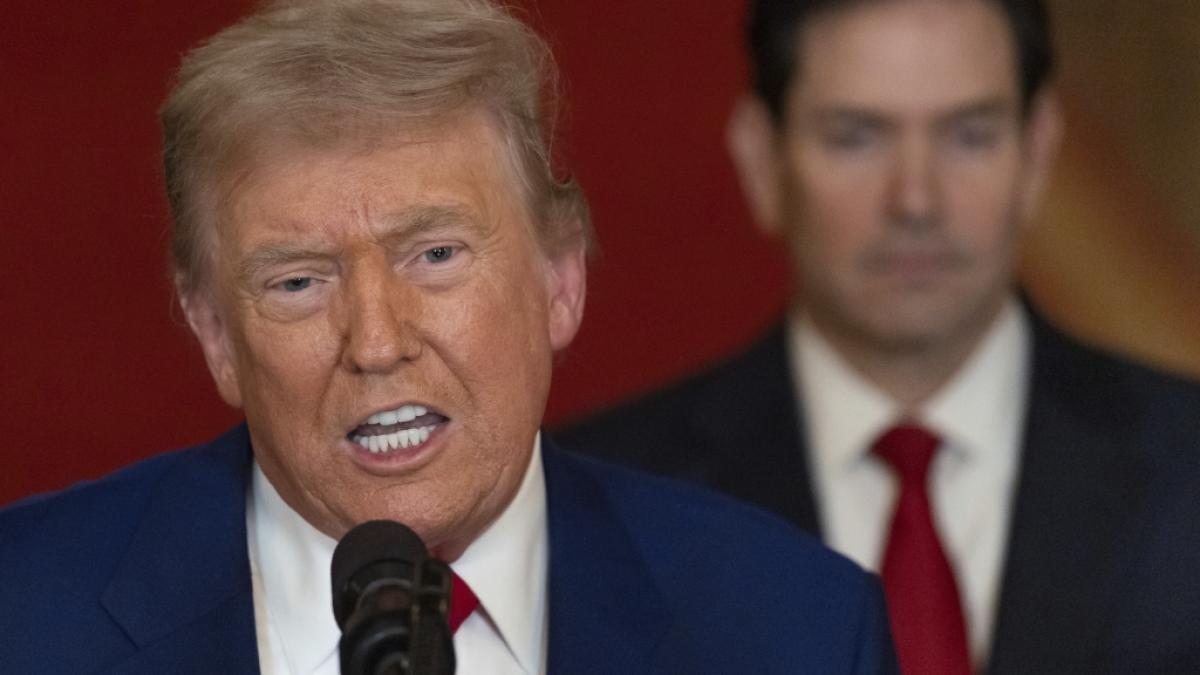 Donald Trump hat die Atomanlagen des Iran angegriffen. (Foto)