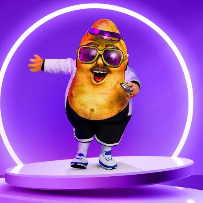 Dieser Promi steckte im Couchpotato-Kostüm