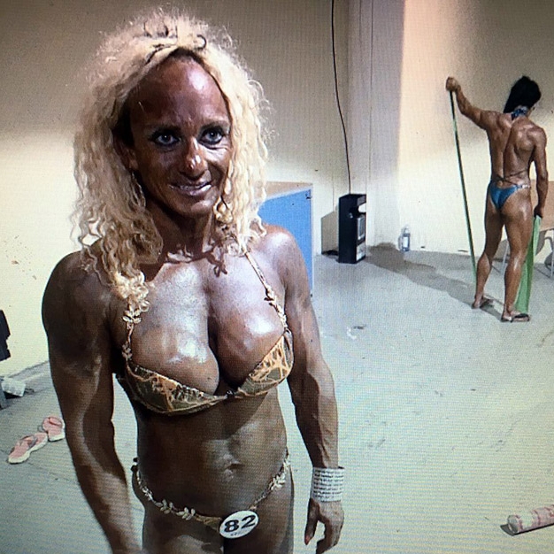 Diese Bodybuilderin musste ordentlich stemmen