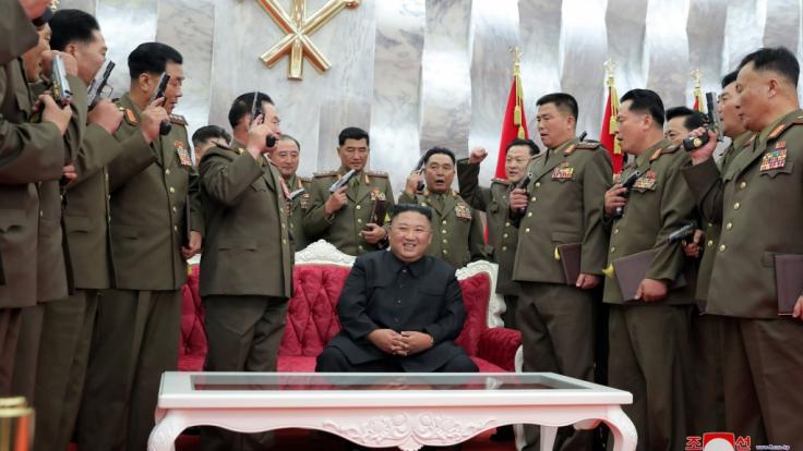 Nordkoreas Machthaber Kim Jong Un will das militärische Potenzial des Landes ausbauen.