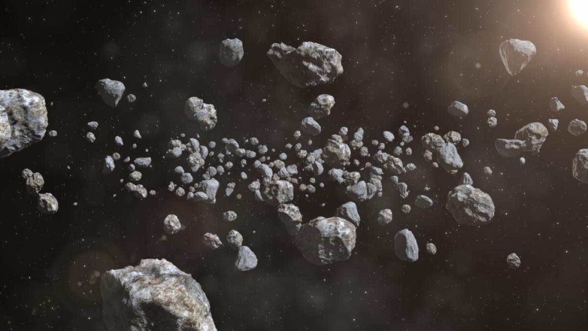 Bis zum Wochenende sollen zahlreiche Asteroiden in Erdn&auml;he gelangen. (Foto)