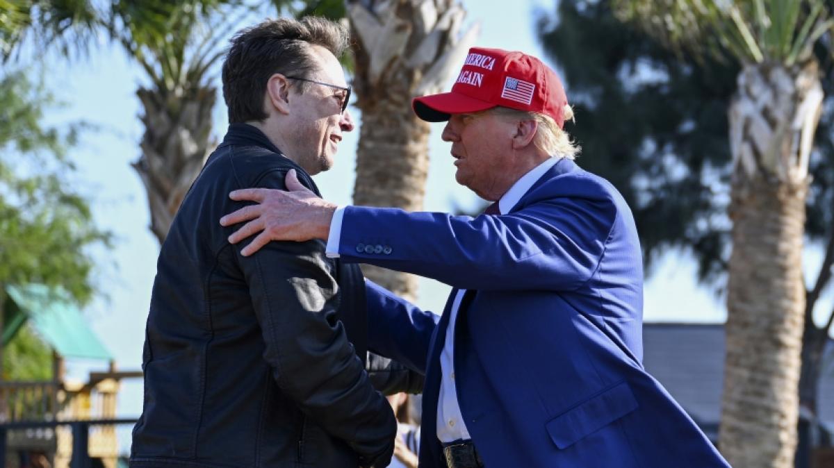 Donald Trump und Elon Musk k&ouml;nnten ihren ersten Zwist haben. (Foto)