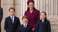 Da staunt Prinz Louis Bauklötze: Vom Balkon des Buckingham-Palastes aus hat der jüngste Sohn von Prinzessin Kate den besten Blick auf die überfliegenden Militärflugzeuge.