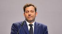 Lars Klingbeil auf einer Pressekonferenz.