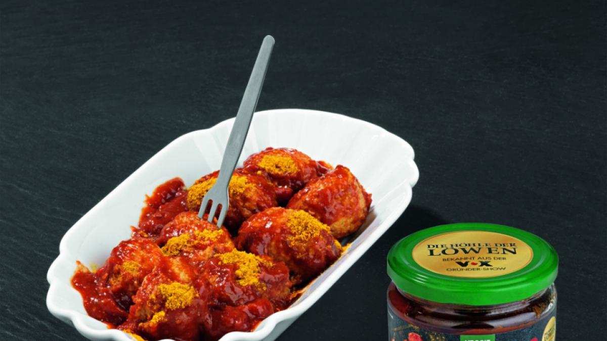 Die Porzellan-Sch&auml;lchen bringen etwas Imbissbusen-Flair auf den Tisch. (Foto)