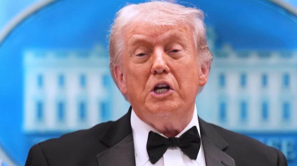 Donald Trump wurde nach einem Sicherheitsvorfall evakuiert. (Foto)