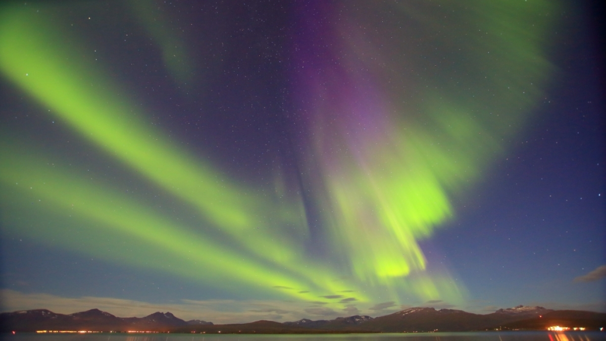 Am 08.10.2015 sind Polarlichter &uuml;ber Deutschland m&ouml;glich. (Foto)
