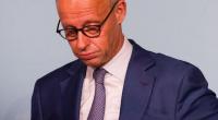 Bundeskanzler Friedrich Merz (CDU) während einer Rede auf einer Veranstaltung der CDU Niedersachsen.