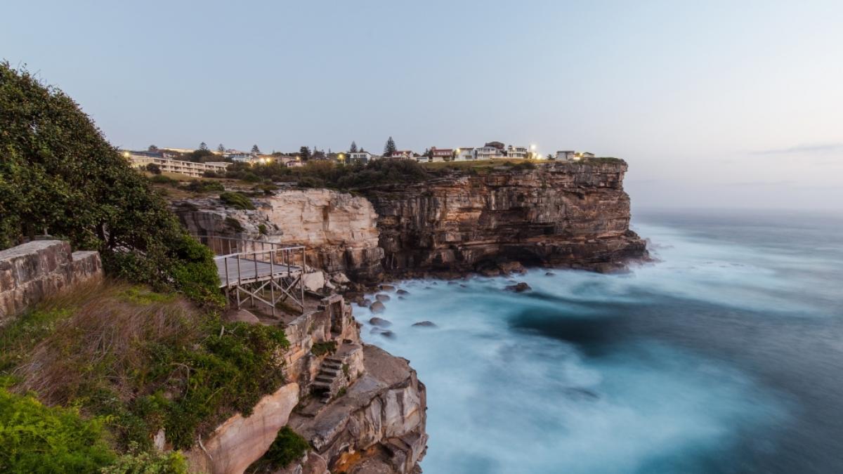 Die ber&uuml;hmte Diamond Bay in Australien. Hier st&uuml;rzte das Model in den Tod. (Foto)