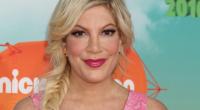 Tori Spelling teilt auf Instagram ein Foto von sich im Krankenhaus.
