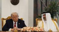 Donald Trump neben dem Emir von Katar.