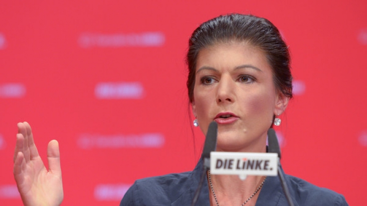 Rot, roter, Sahra Wagenknecht? Mit diesem Image muss sich die Linken-Führerin zumindest nicht mehr rumschlagen.
