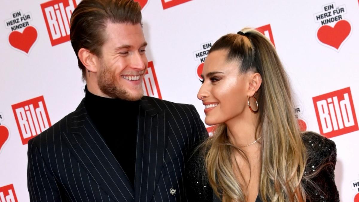 2020 noch gl&uuml;cklich: Sophia Thomalla und Loris Karius. (Foto)