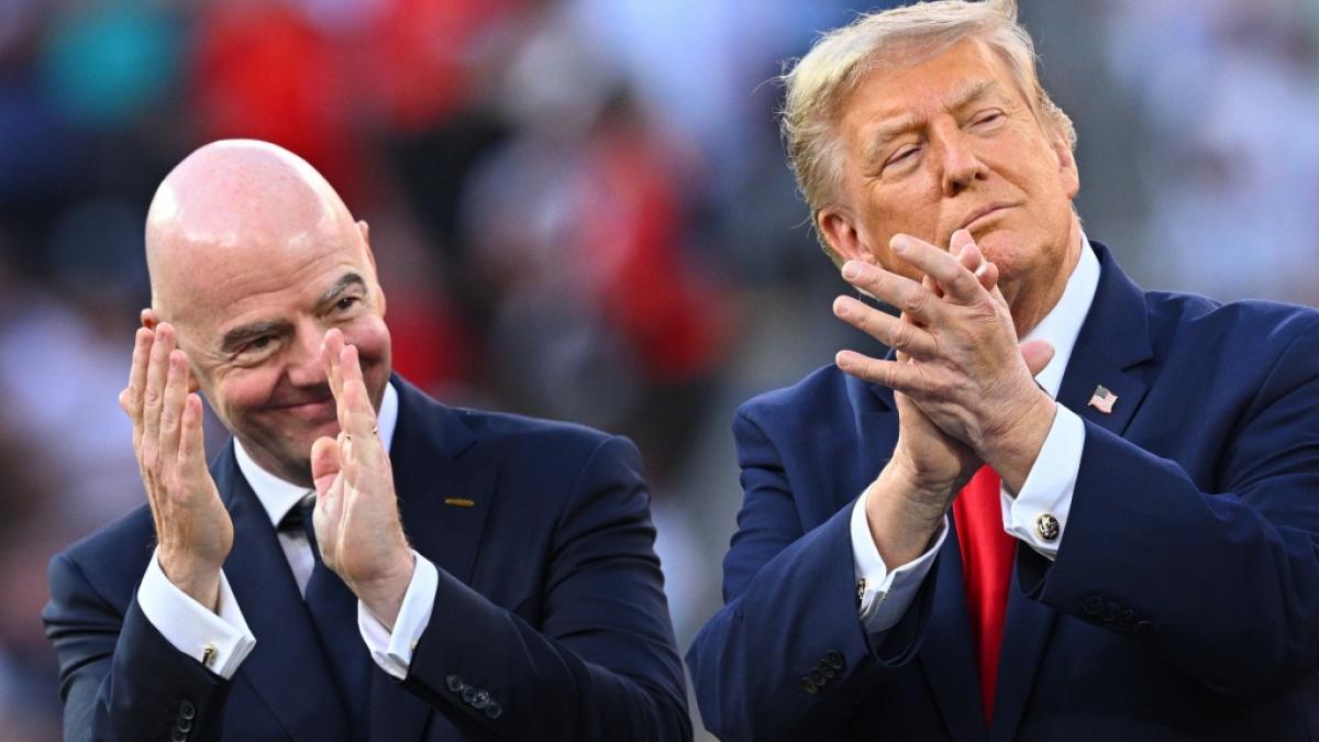 F&uuml;r seinen Busenfreundin Gianni Infantino hat Donald Trump gro&szlig;e Pl&auml;ne: Der FIFA-Boss soll der n&auml;chste UN-Generalsekret&auml;r werden. (Foto)