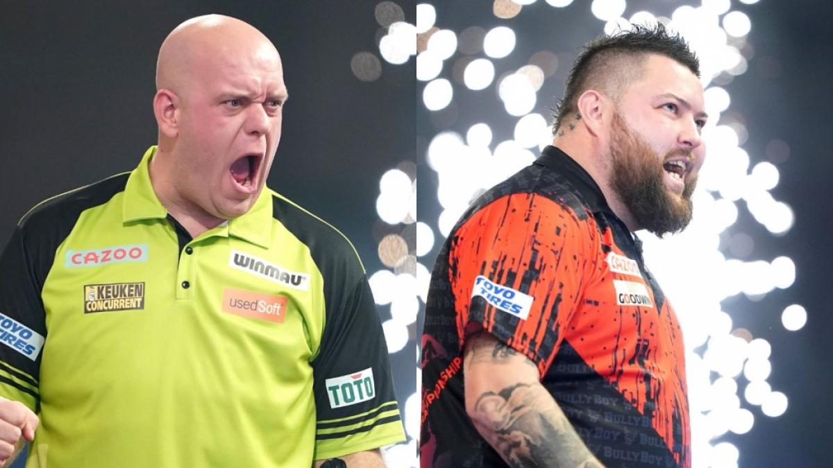 Die Finalisten der Darts-WM 2023 stehen fest: Michael van Gerwen trifft im Endspiel am 3. Januar auf den "Bully Boy" Michael Smith, (Foto)
