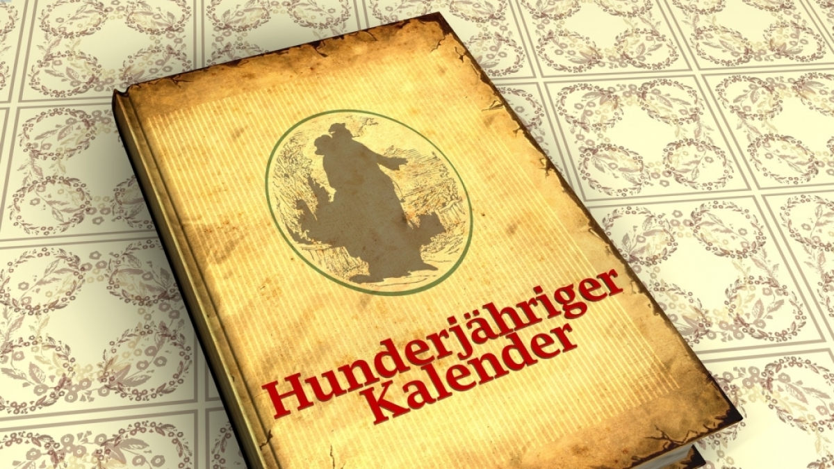 Der Hundertj&auml;hrige Kalender gibt eine detaillierte Vorhersage des Wetter. (Foto)